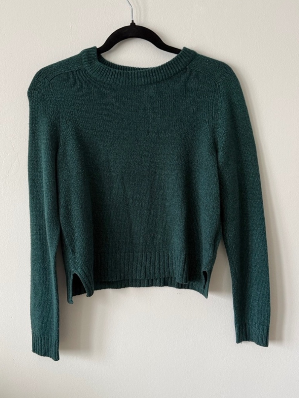 H&M Green Crewneck Sweater | Size small